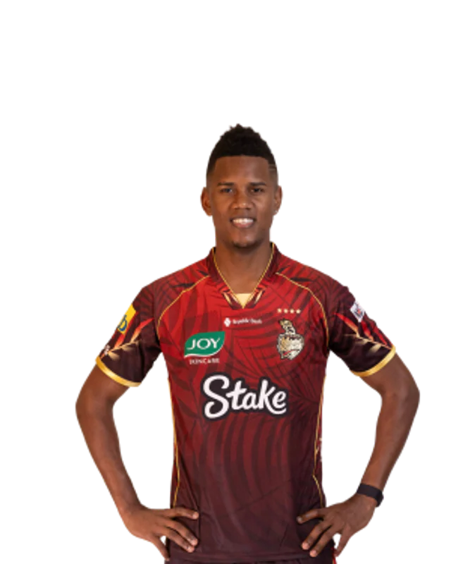 Akeal Hosein Trinbago Knight Riders official CPL player photo