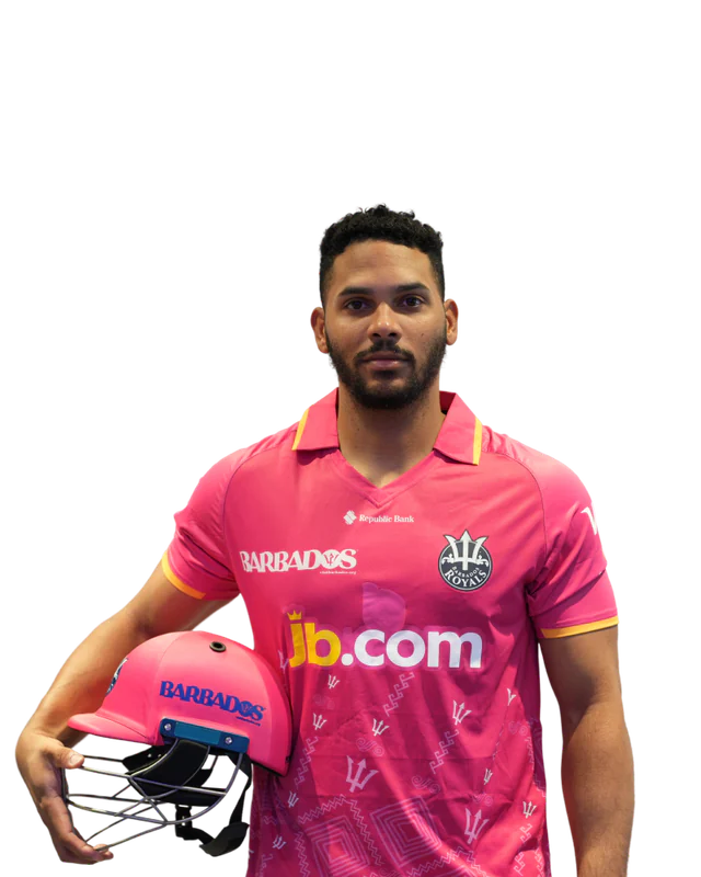 Brandon King Barbados Tridents official CPL player photo
