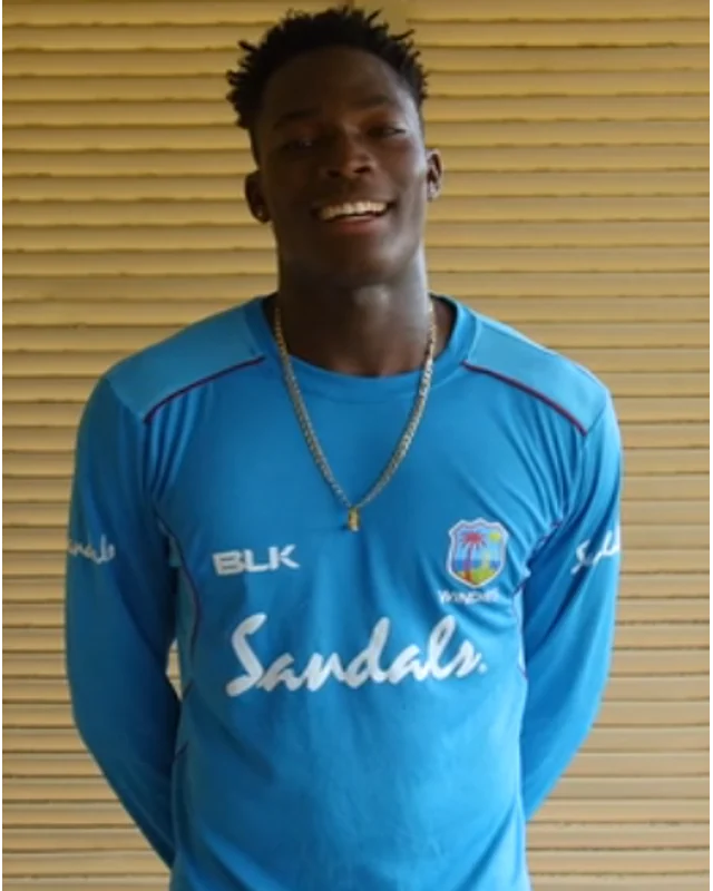 Dominic Drakes Trinbago Knight Riders official CPL player photo