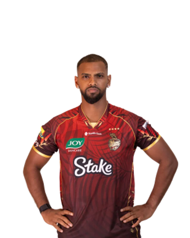 Nicholas Pooran Trinbago Knight Riders official CPL player photo