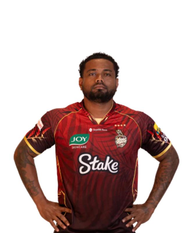 Terrance Hinds Trinbago Knight Riders official CPL player photo